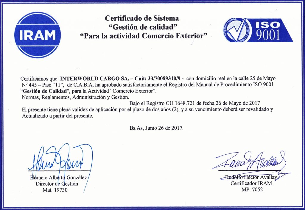 ISO9001